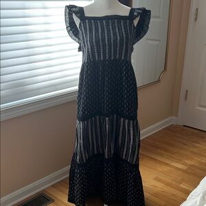 NWT Vineyard Vines Black and White Maxi Dress